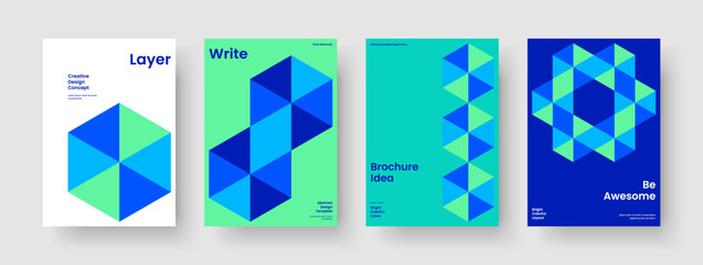 Obraz premium Isolated Book Cover Template. Modern Brochure Layout. Abstract Background Design. Poster. Flyer. Report. Business Presentation. Banner. Journal. Brand Identity. Advertising. Portfolio. Pamphlet