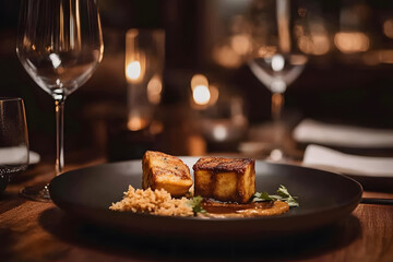 Savor Exquisite Grilled Cubes with Sauce