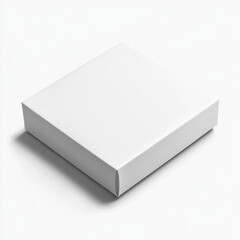 white box on white background