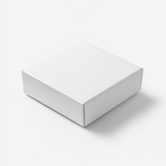 Fototapeta premium white box on white background
