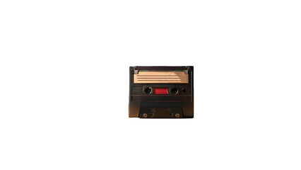 Retro cassette tape design ideal for nostalgic music or vintage projects.