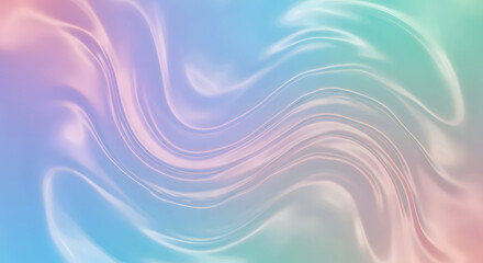 Fototapeta premium Soft Gradient Swirl Background with Pastel Colors and Smooth Transitions for Dreamy Effects