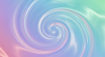 Obraz premium Soft Gradient Swirl Background with Pastel Colors and Smooth Transitions for Dreamy Effects