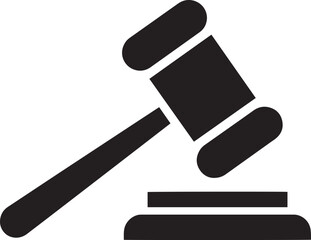 Judges Hammer vector