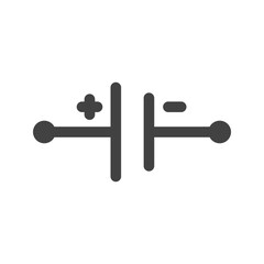 Battery I icon vector image. Suitable for mobile apps, web apps and print media.