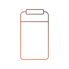 grater gradient outline icon with white background vector stock illustration