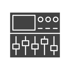 Controller icon vector image. Suitable for mobile apps, web apps and print media.
