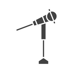 Music Stand icon vector image. Suitable for mobile apps, web apps and print media.