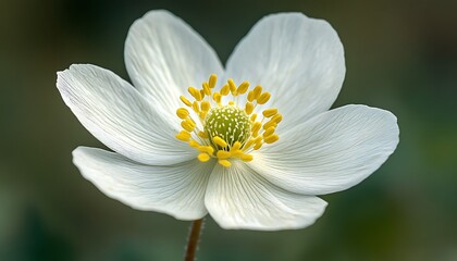 Obraz premium Close-up White Flower