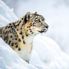 Fototapeta premium portrait of a leopard