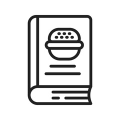 Fast Food Recipes icon vector image. Suitable for mobile apps, web apps and print media.