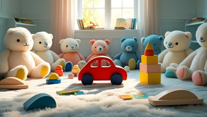 Obraz premium toys for children
