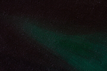 painted on canvas black green gradient abstract texture background. closed-up