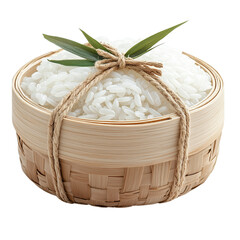 Japanese rice, isolated on transparent background