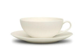 Empty Teacup on Saucer, Still Life