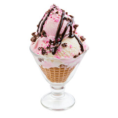 Ice Cream, isolated on transparent background