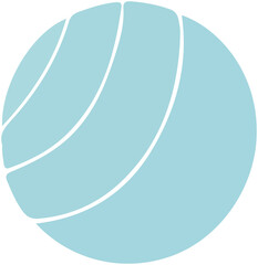 Striped Circle Doodle lcon  