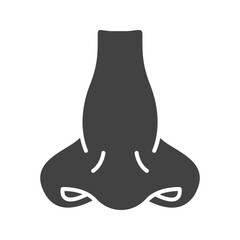 Nose icon vector image. Suitable for mobile apps, web apps and print media.
