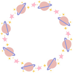 Cute Planet Frame 
