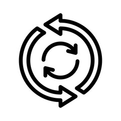 refresh line icon