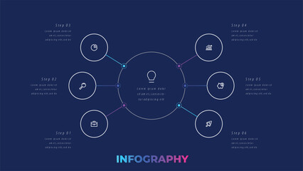 business related infographic 