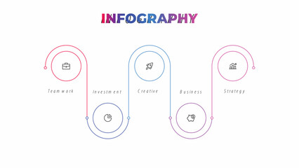 business related infographic 