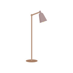 Classic Floor Lamp. Design element for Loft, Living Room, Bedroom, Study Room and Office.