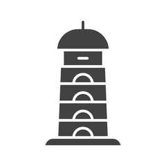 Lighthouse I icon vector image. Suitable for mobile apps, web apps and print media.
