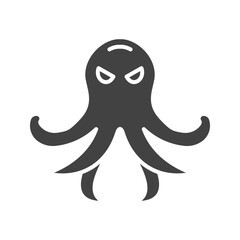 Octopus icon vector image. Suitable for mobile apps, web apps and print media.