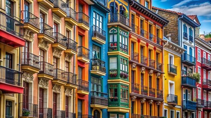  Colorful Exploration Bilbaos Architectural