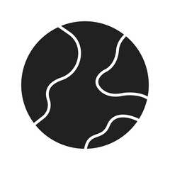 Earth icon vector image. Suitable for mobile apps, web apps and print media.