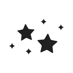 Stars I icon vector image. Suitable for mobile apps, web apps and print media.