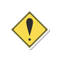 標識のステッカー単品イラスト　その他危険