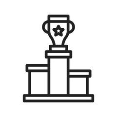 First Position icon vector image. Suitable for mobile apps, web apps and print media.