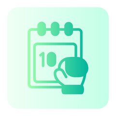 calendar gradient icon