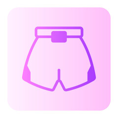 Shorts  gradient icon