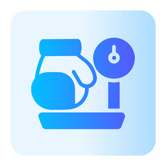 Scales gradient icon