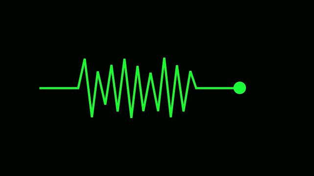 Earthquake Wave Low and Hight richter scale with Circle Vibration on White paper background, audio wave diagram concept, Vibrant Abstract Color Wave with Distorted Lines.