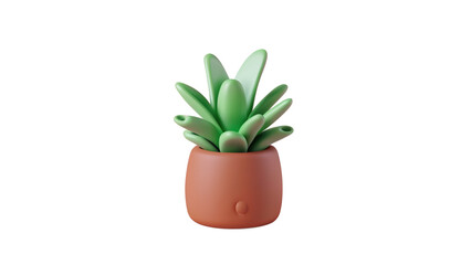 A charming succulent in a pot, great for home decor, lifestyle, or botanical visuals.