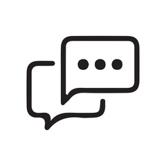 Comment > Chat <  Message icon. mobile phone icon