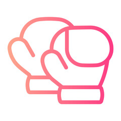 Boxing Gloves gradient icon