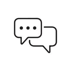 Comment icon. message symbol. Comment icon speech bubble symbol. Speech bubble collection. Vector Illustration Eps 10