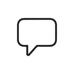 Naklejka premium Comment icon. message symbol. Comment icon speech bubble symbol. Speech bubble collection. Vector Illustration Eps 10