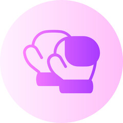 Boxing Gloves gradient icon