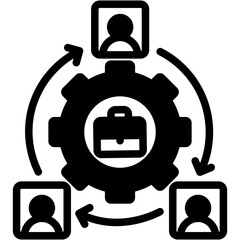 Job Rotation Icon