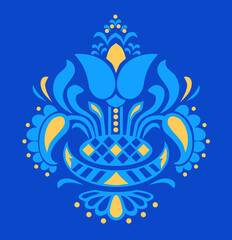 Illustration of  Crimean Tatar pattern 