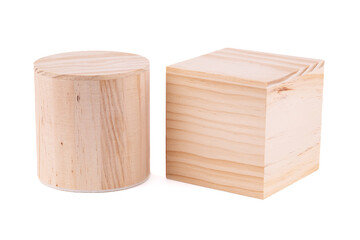 Wooden stands