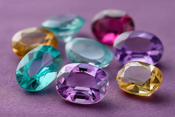 gemstone collection: vibrant colors