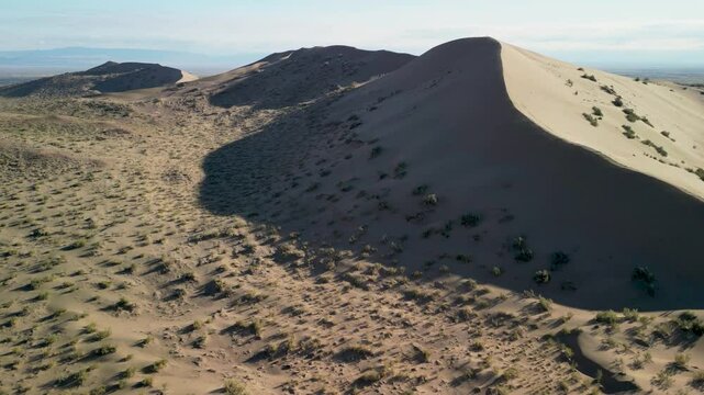 A natural wonder of Central Asia &mdash; the Singing Dune in Kazakhstan, where shifting sands create a low-frequency "singing" noise.