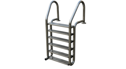 Isolated Stainless Steel Pool Ladder for Easy Access